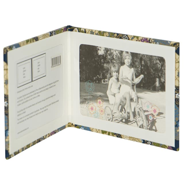 LANTERN STUDIOS Japanese Bi Frame Landscape Indigo Wave