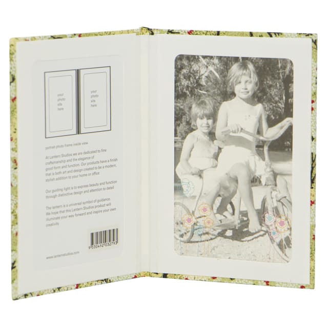 LANTERN STUDIOS Japanese Bi Frame Portrait Cherry Gold