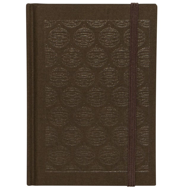 LANTERN STUDIOS Linen A6 Journal Chocolate