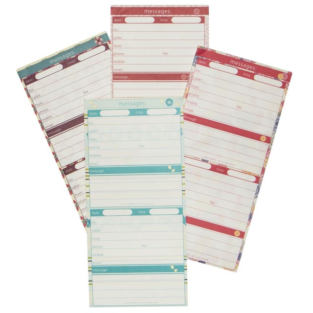LANTERN STUDIOS Messages Pad Ass Pk4