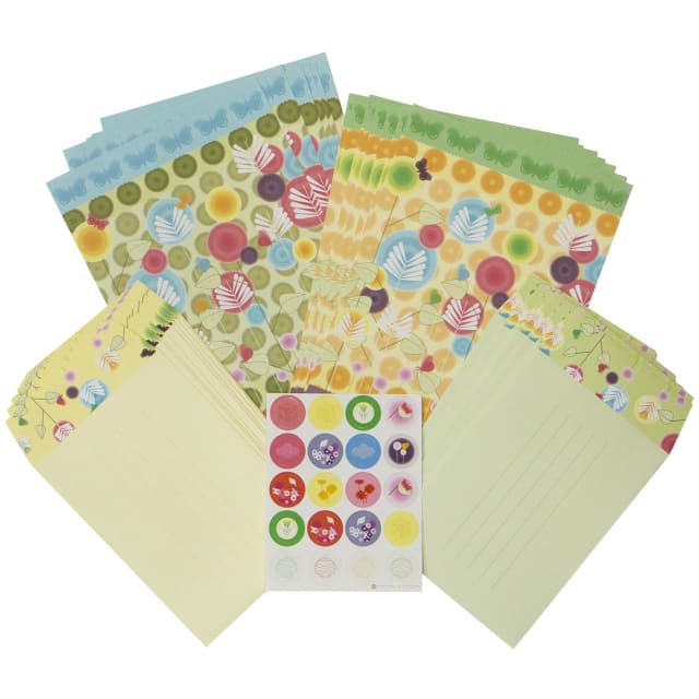 LANTERN STUDIOS Write Set Cottage Garden