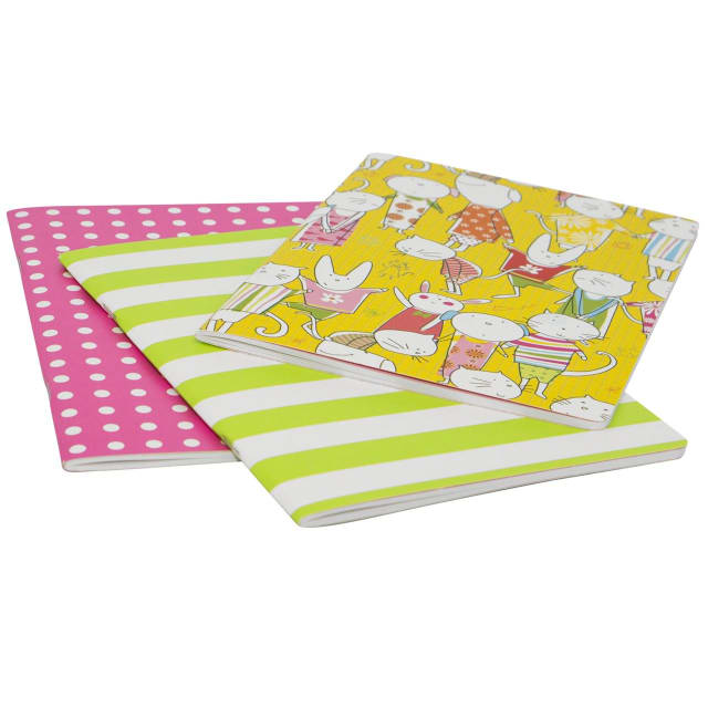 LANTERN STUDIOS Animal Playdate A5 Cahier Set of 3