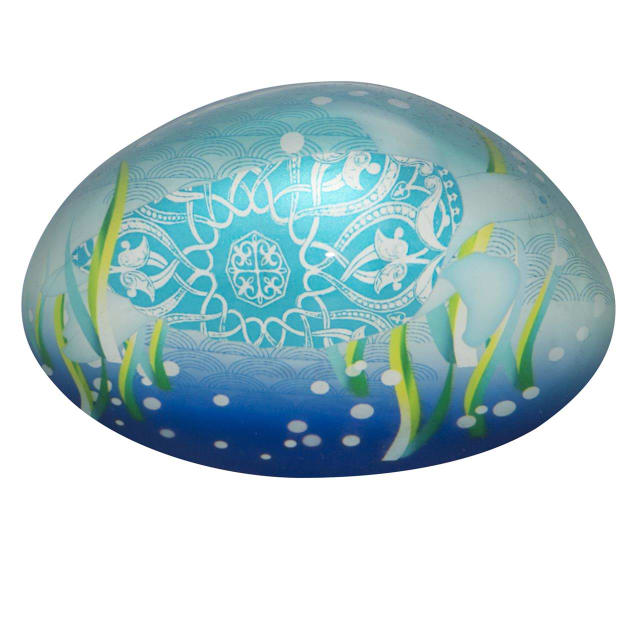 LANTERN STUDIOS Botanica Paperweight Turtles