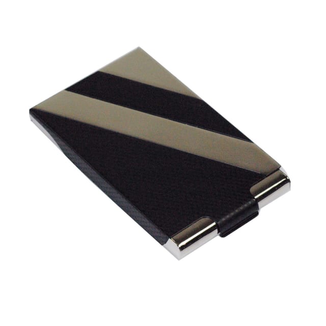 LIFEFX Black/Chrome Credit Card Case