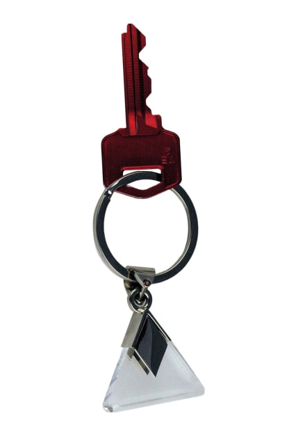 LIFEFX Cryst Triangle Keyring
