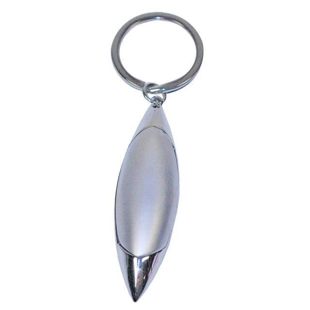 LIFEFX Long Drop Two Tone Keyring