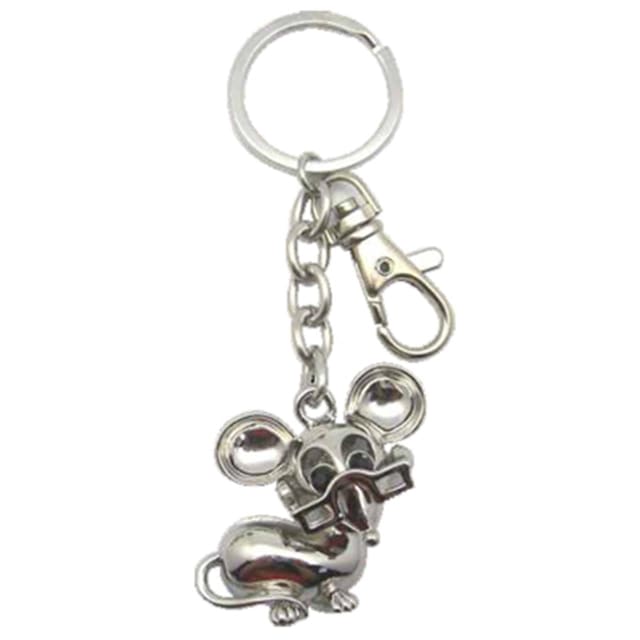 LIFEFX Mouse with Specks Keyring