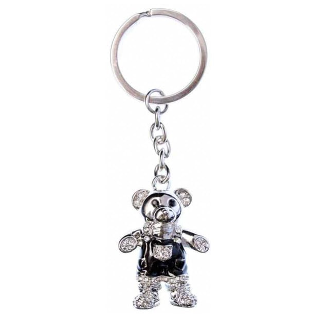 LIFEFX Teddy Blk Overall Keyring