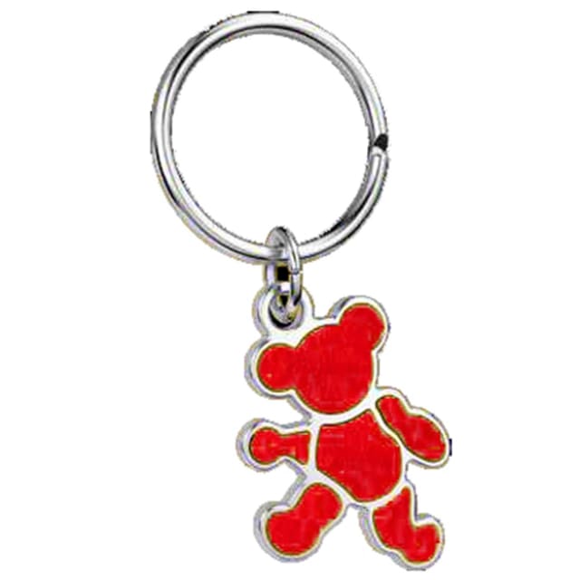 LIFEFX Teddy Red Keyring