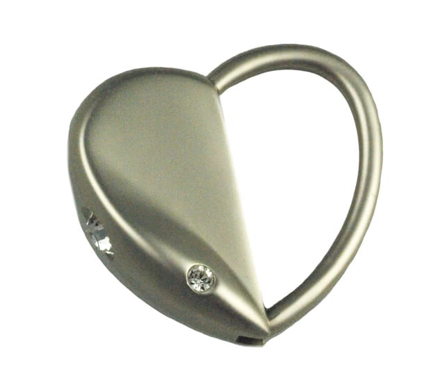 LIFEFX Twist Heart Diam Keyring
