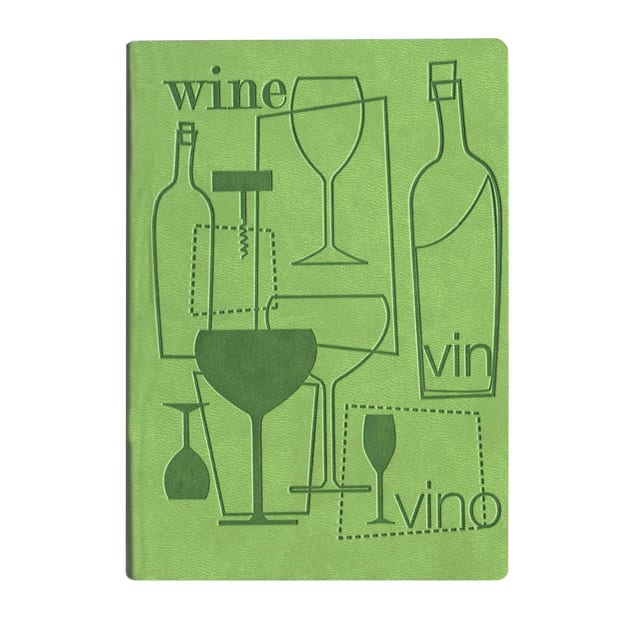 PIERRE BELVEDERE Contempory Wine Journal Wasabi