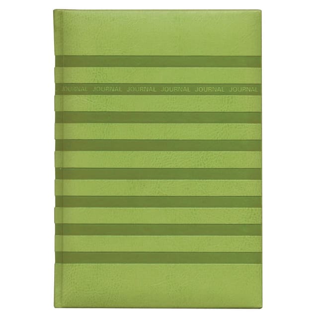 PIERRE BELVEDERE Lignes A5 Notebook Wasabi