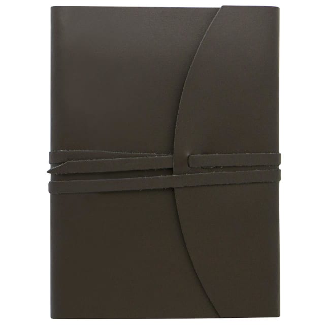 SCRIPTO A5 Wrap Journal Choc
