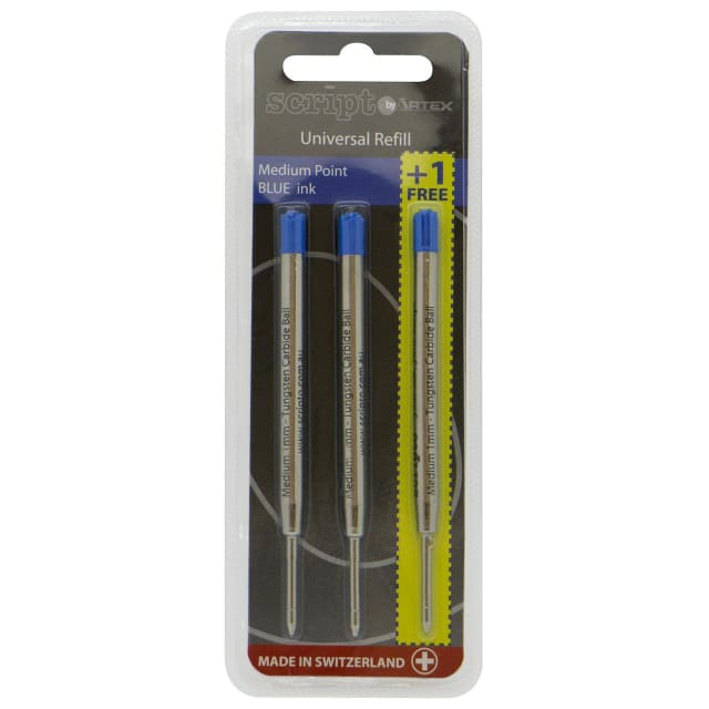 SCRIPTO Refill Blue 2+1 Single