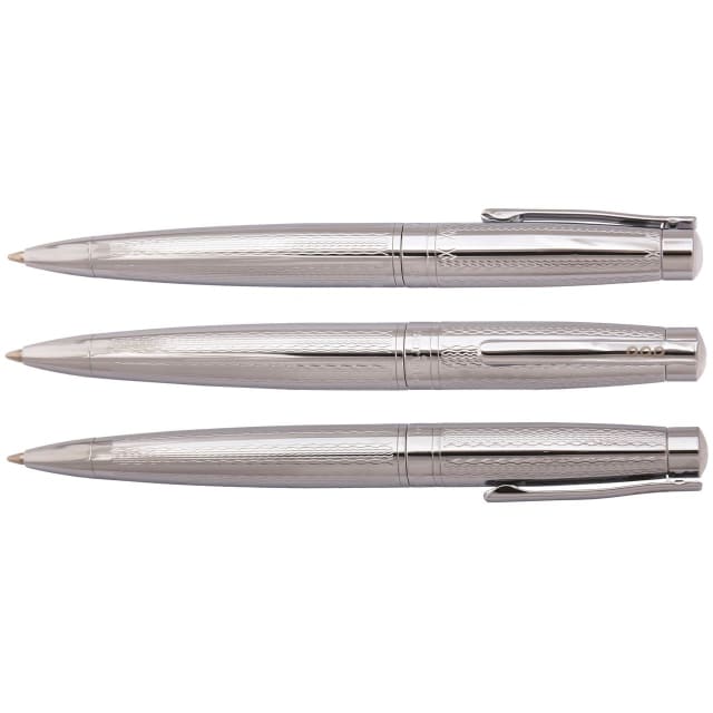 SCRIPTO Tribute Ballpoint Chrome Etched