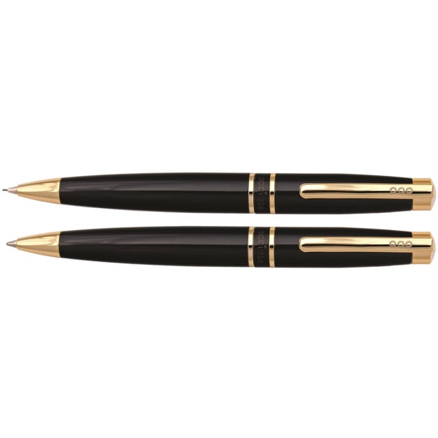 SCRIPTO Tribute Ballpoint + Mechanical Pencil Black / Gold