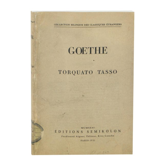 SEMIKOLON Antiques Torquato Tasso