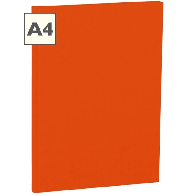 SEMIKOLON Book A4 Classic Lined Orange