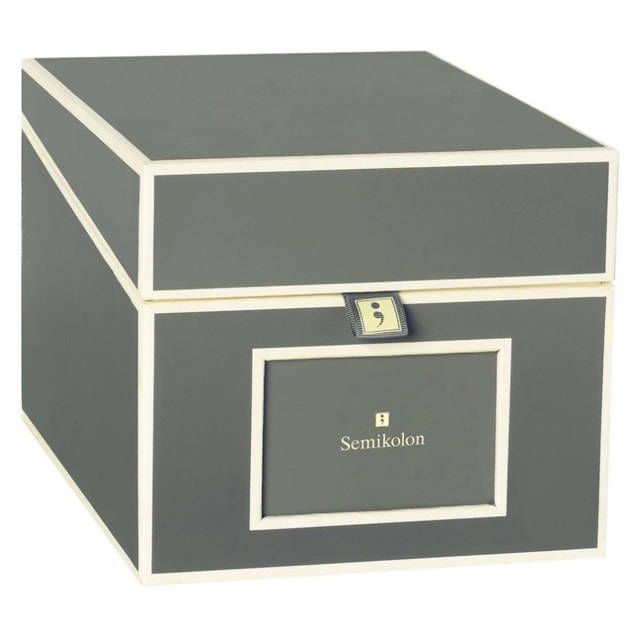 SEMIKOLON CD Photo Box Grey