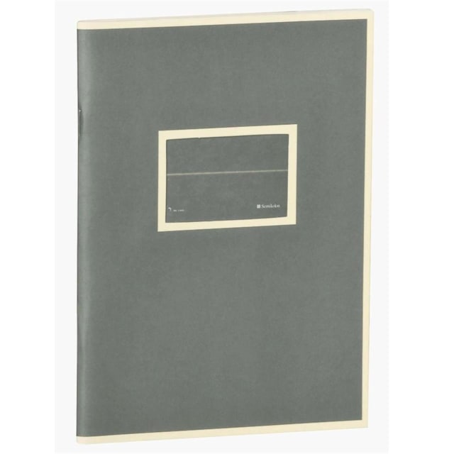SEMIKOLON Exercise Book A5 Lined Grey