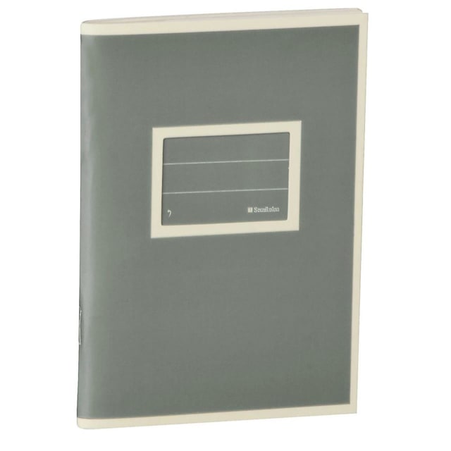 SEMIKOLON Exercise Book A6 Lined Grey