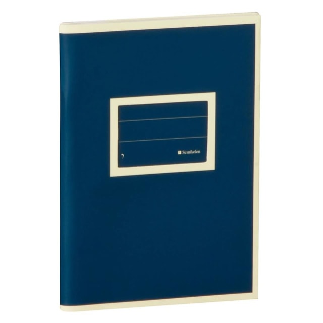 SEMIKOLON Exercise Book A6 Lined Marine