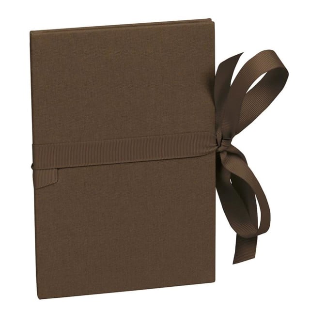 SEMIKOLON Leporello A6 Brown