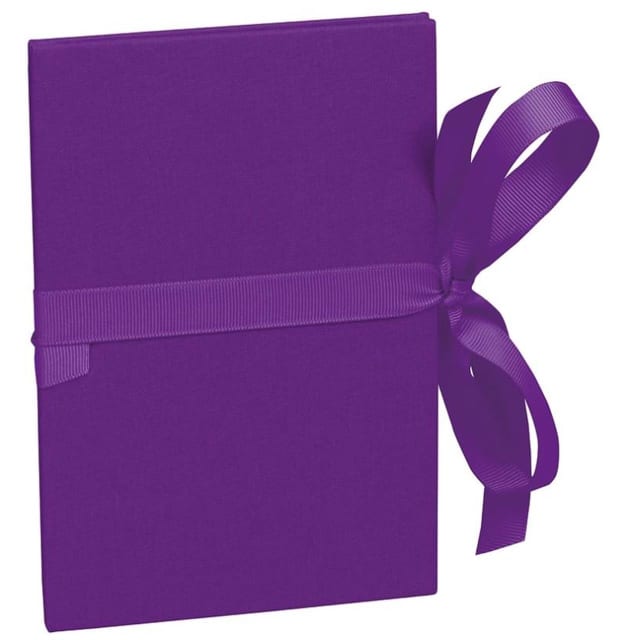 SEMIKOLON Leporello A6 Plum