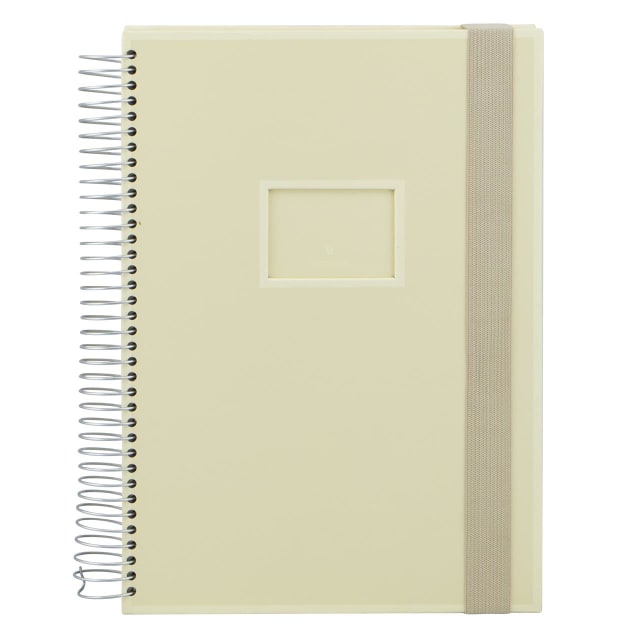 SEMIKOLON Mucho Spiral Notebook A4 Chamois
