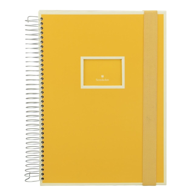 SEMIKOLON Mucho Spiral Notebook A4 Sun
