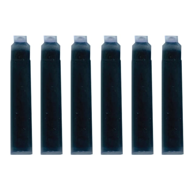 Sheaffer® Skrip® Fountain Pen Universal Ink Cartridge - Black VFM (6 per card)