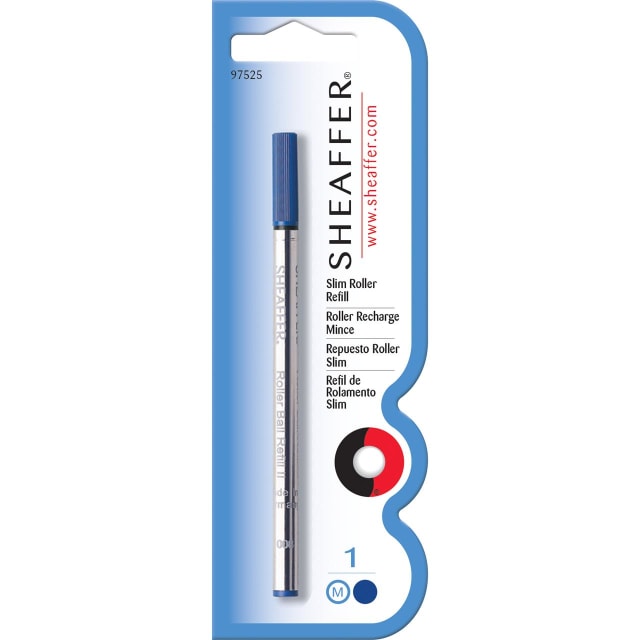 Sheaffer® Slim Rollerball Refill - Blue Medium - Blister Card