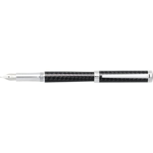 SHEAFFER Intensity Carbon Fiber / Chrome Plate Medium Fountain Pen