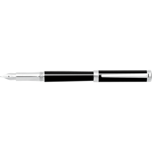 SHEAFFER Intensity Onyx / Chrome Plate Medium Fountain Pen