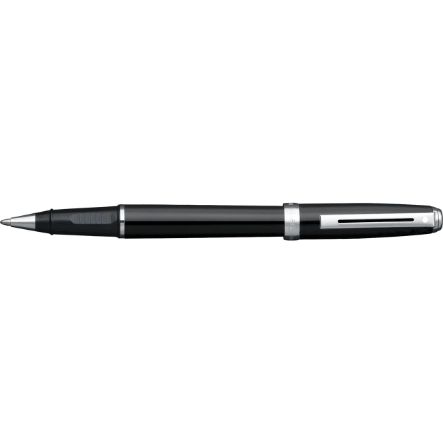 SHEAFFER Prelude Black Lacquer/ Nickel Plate Rollerball Pen