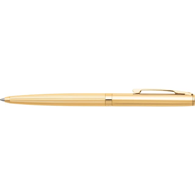 SHEAFFER Sagaris Fluted Gold/ Gold Tone Trim Ballpoint Pen