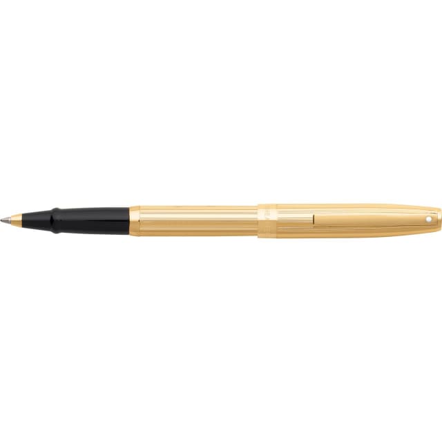 SHEAFFER Sagaris Fluted Gold/ Gold Tone Trim Rollerball Pen