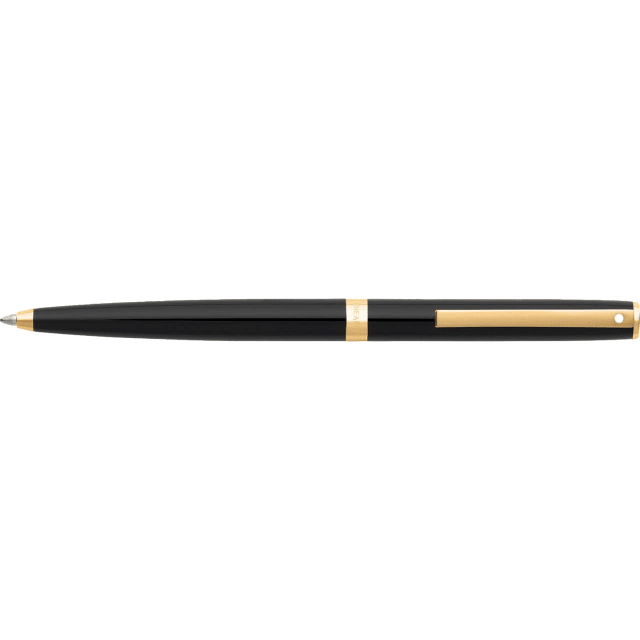 Sheaffer® SAGARIS 9471 Gloss Black Ballpoint Pen With Gold Tone trim