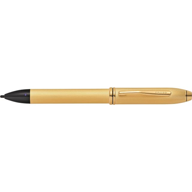 CROSS Townsend E Stylus 23CT Gold Plate Ballpoint Pen