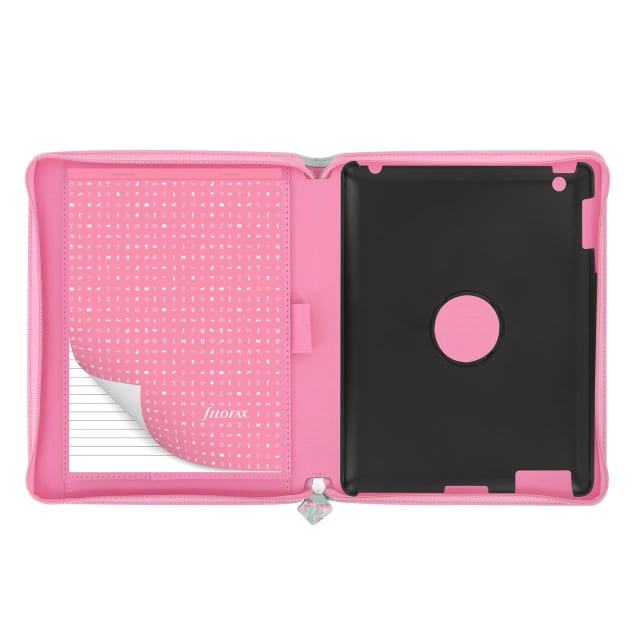 FILOFAX BUTTERFLY Lge ZIP IPAD 2,3,4 TBLT CASE