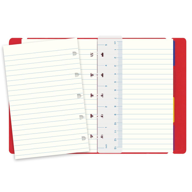 FILOFAX PKT CLASSIC NOTEBOOK RED