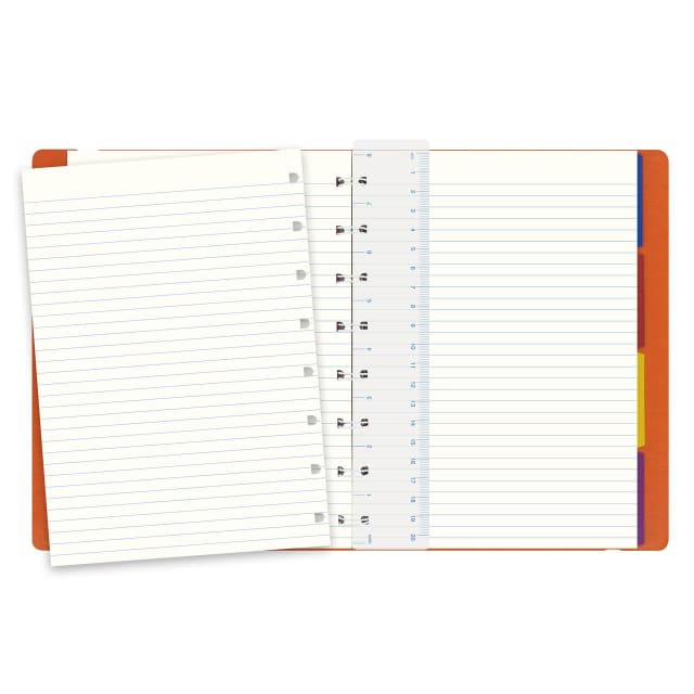 FILOFAX A5 CLASSIC NOTEBOOK ORANGE