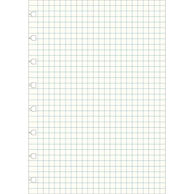 FILOFAX A5 NOTEBOOK REFILL WHITE SQUARE 32PK