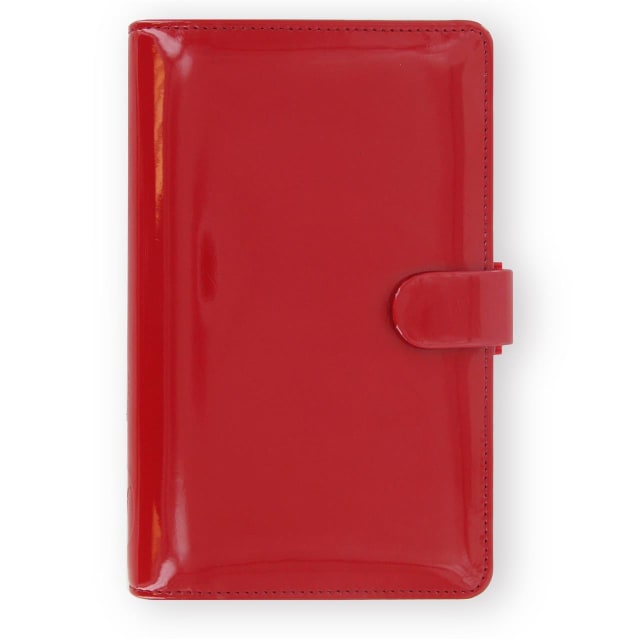 FILOFAX PER COM PATENT ORGANISER RED