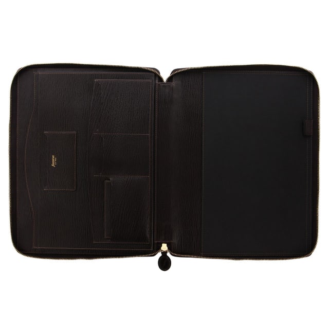 FILOFAX Chester A4 Zip Folio Brown