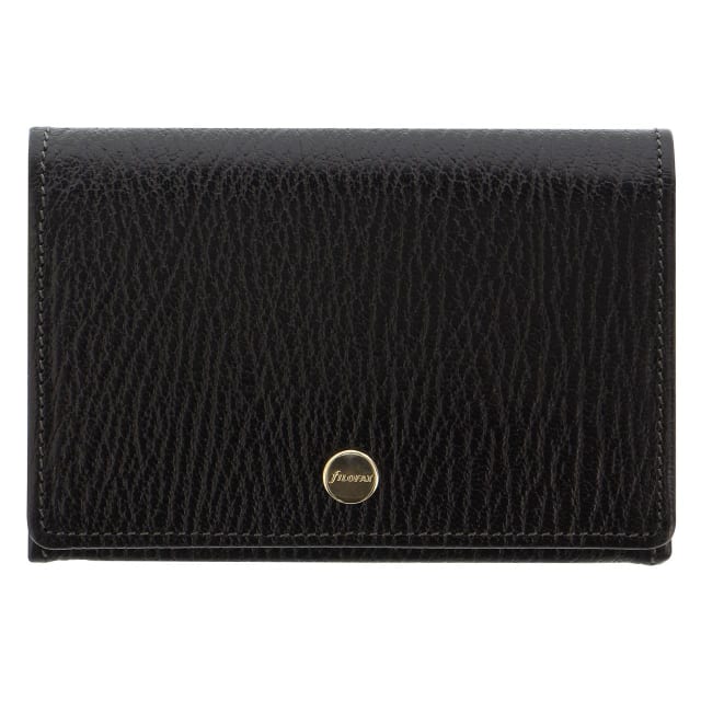 FILOFAX Chester Bus Crd Hldr SLG Blk