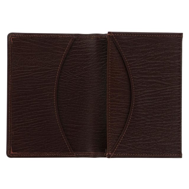 FILOFAX Chester Bus Crd Hldr SLG Brown