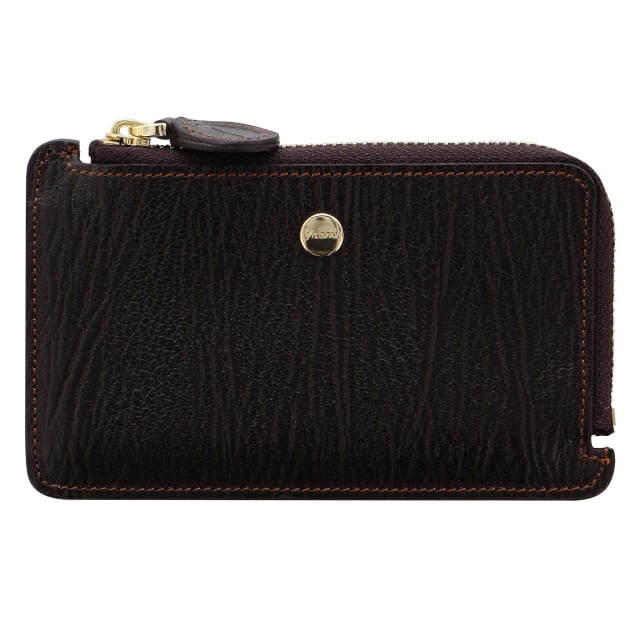 FILOFAX Chester Zip Crd Hldr SLG Brown