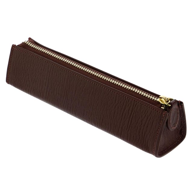 FILOFAX Chester Zip Pen Case SLG Brown