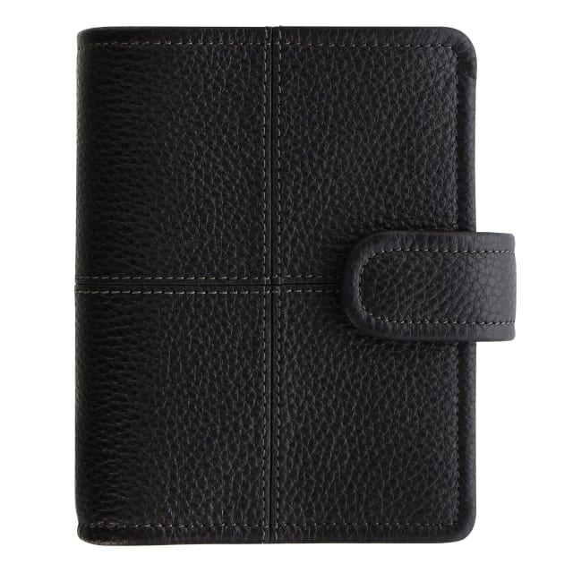 FILOFAX Classic Stitch Soft Pkt Organiser Blk